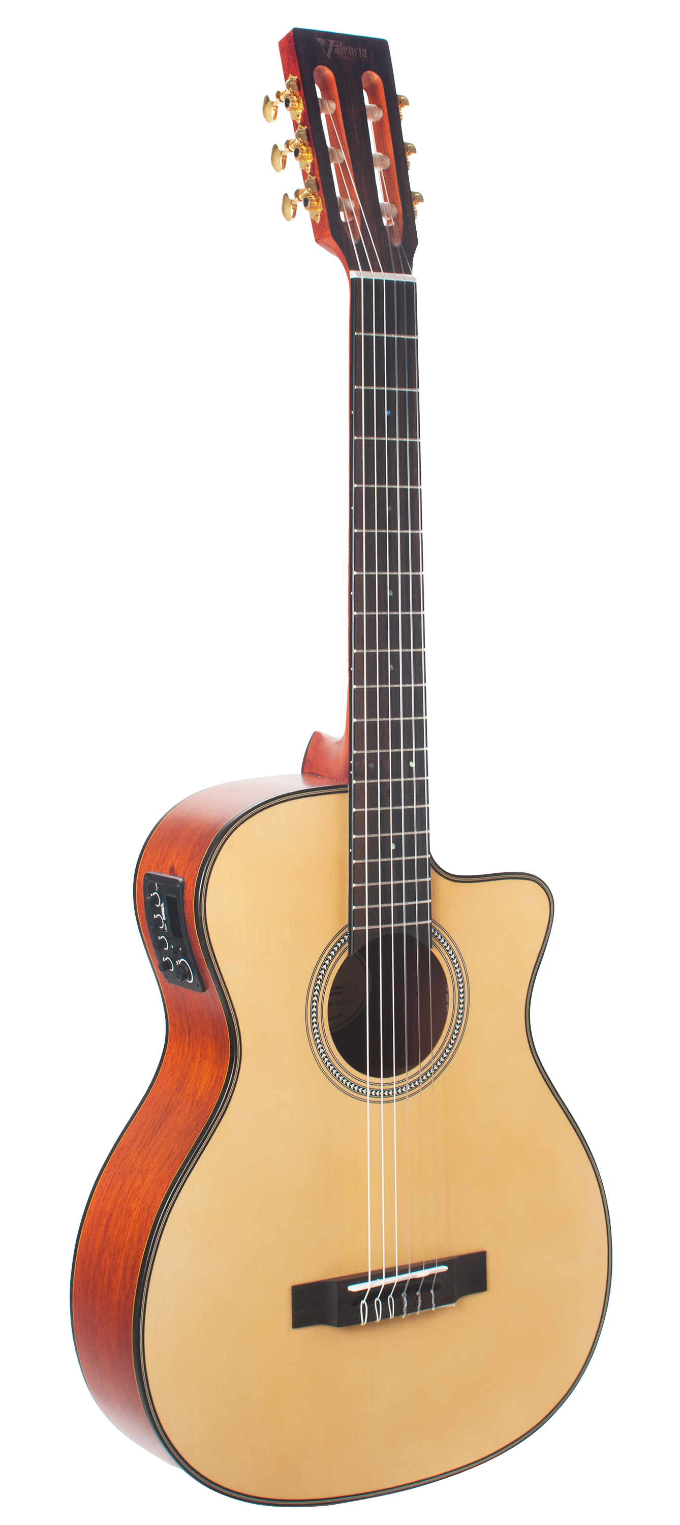 Valencia | VA434CE | 4/4 size Nylon Acoustic Guitar. Electric/Acoustic. Valencia | VA434CE | 4/4 size Nylon Acoustic Guitar. Electric/Acoustic.